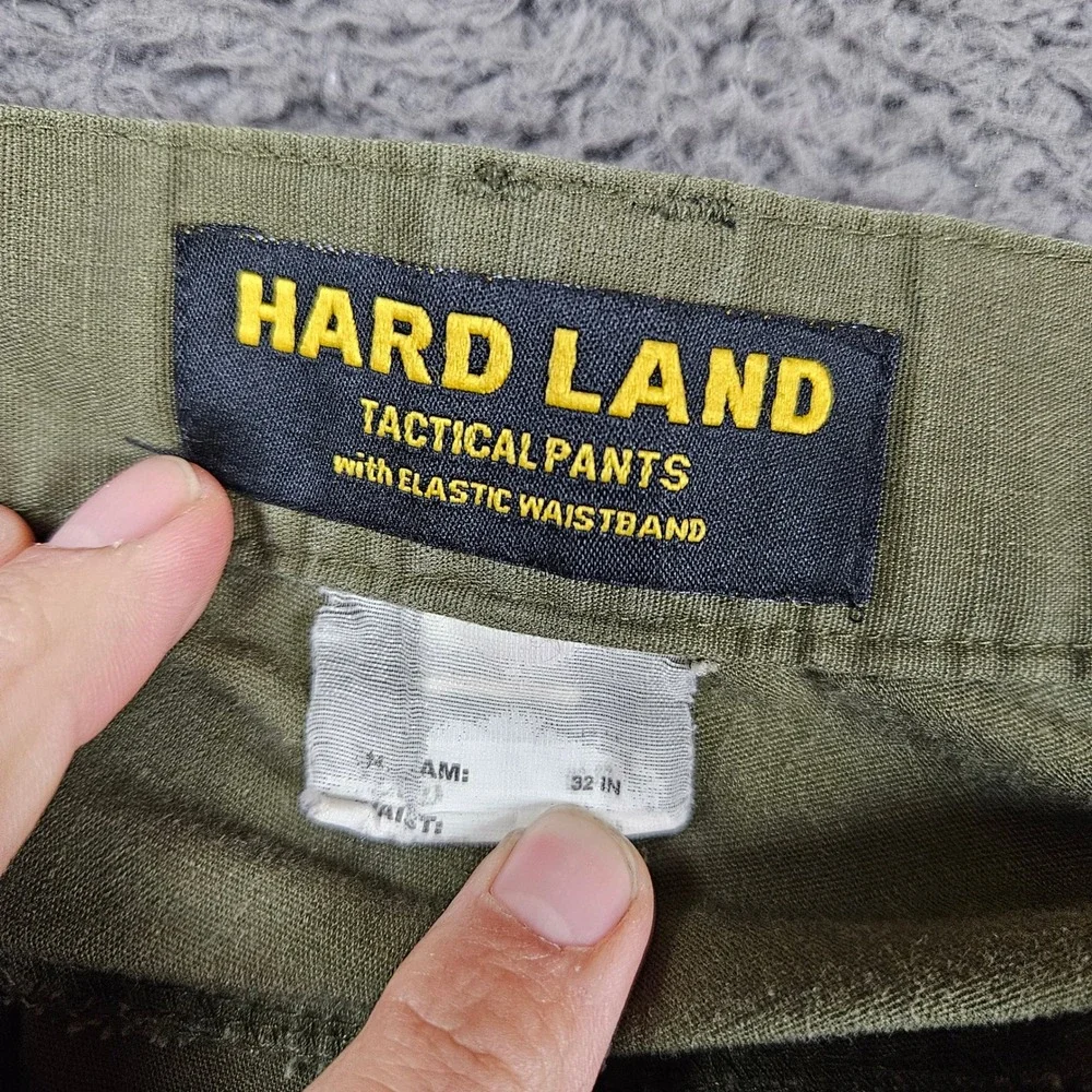 Hard Land Tactical Pants Men's 32x31‎ Convertible Green Gorpcore